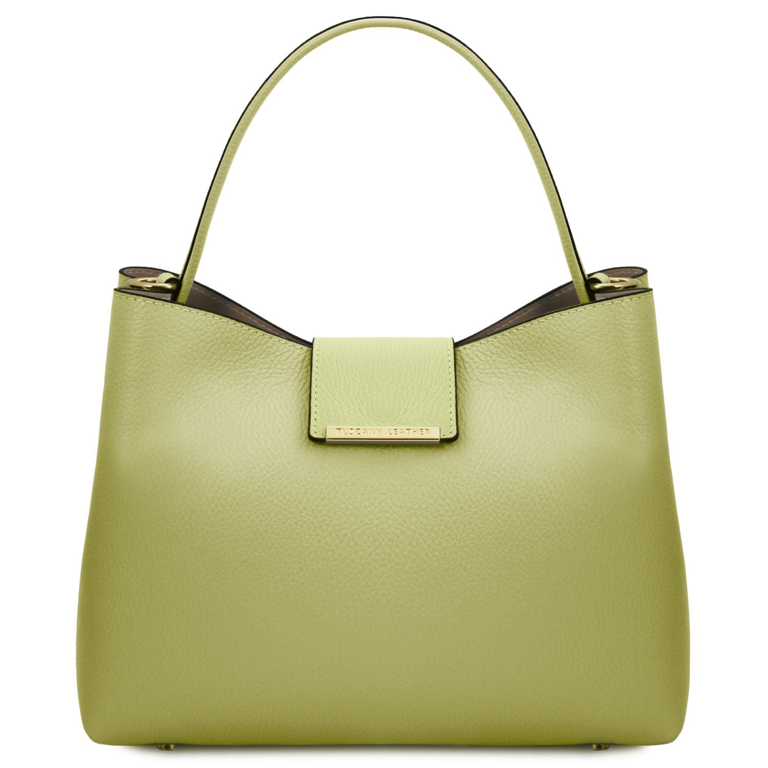 Clio - Pebbled leather bucket bag | TL142356