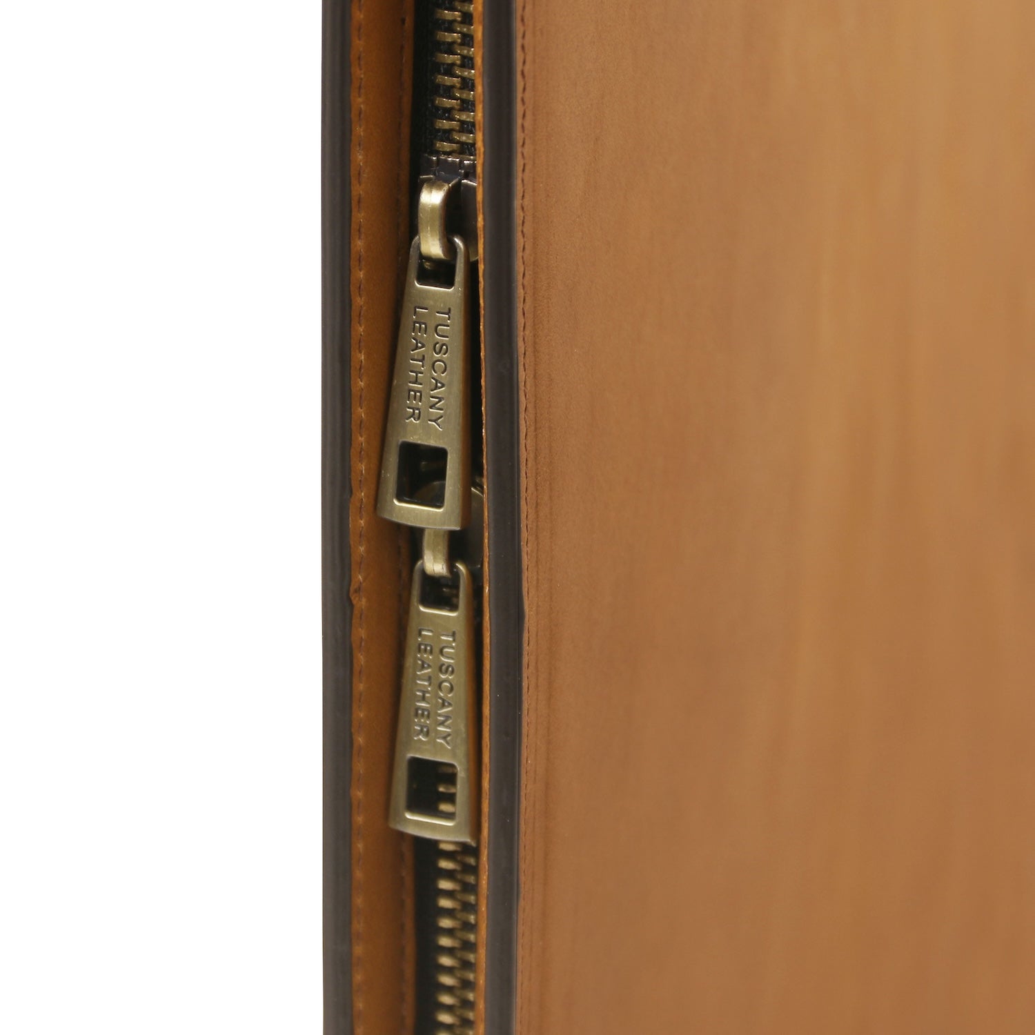 Costantino - Leather document case with handle | TL142545