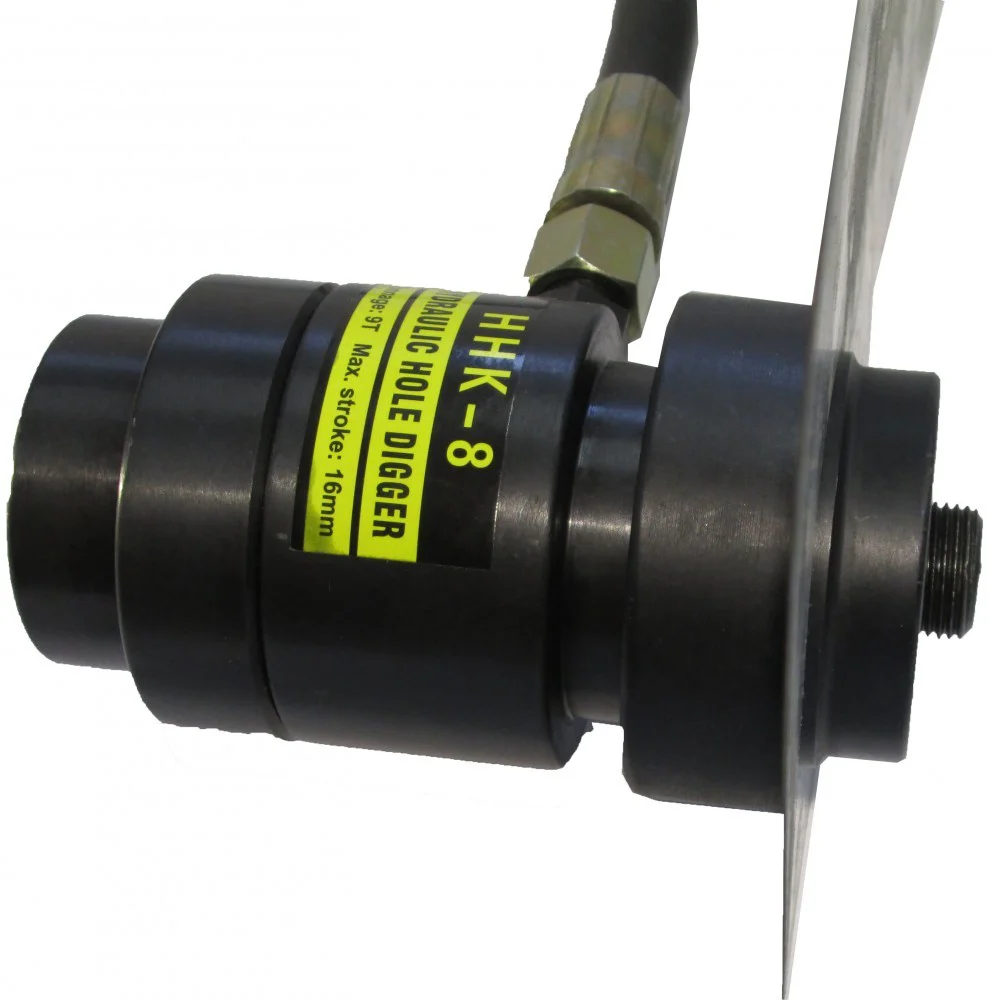 Hydraulische Stanzmaschine 2025 für Bleche 9T / Ø16–51 mm – Modell K-8-A