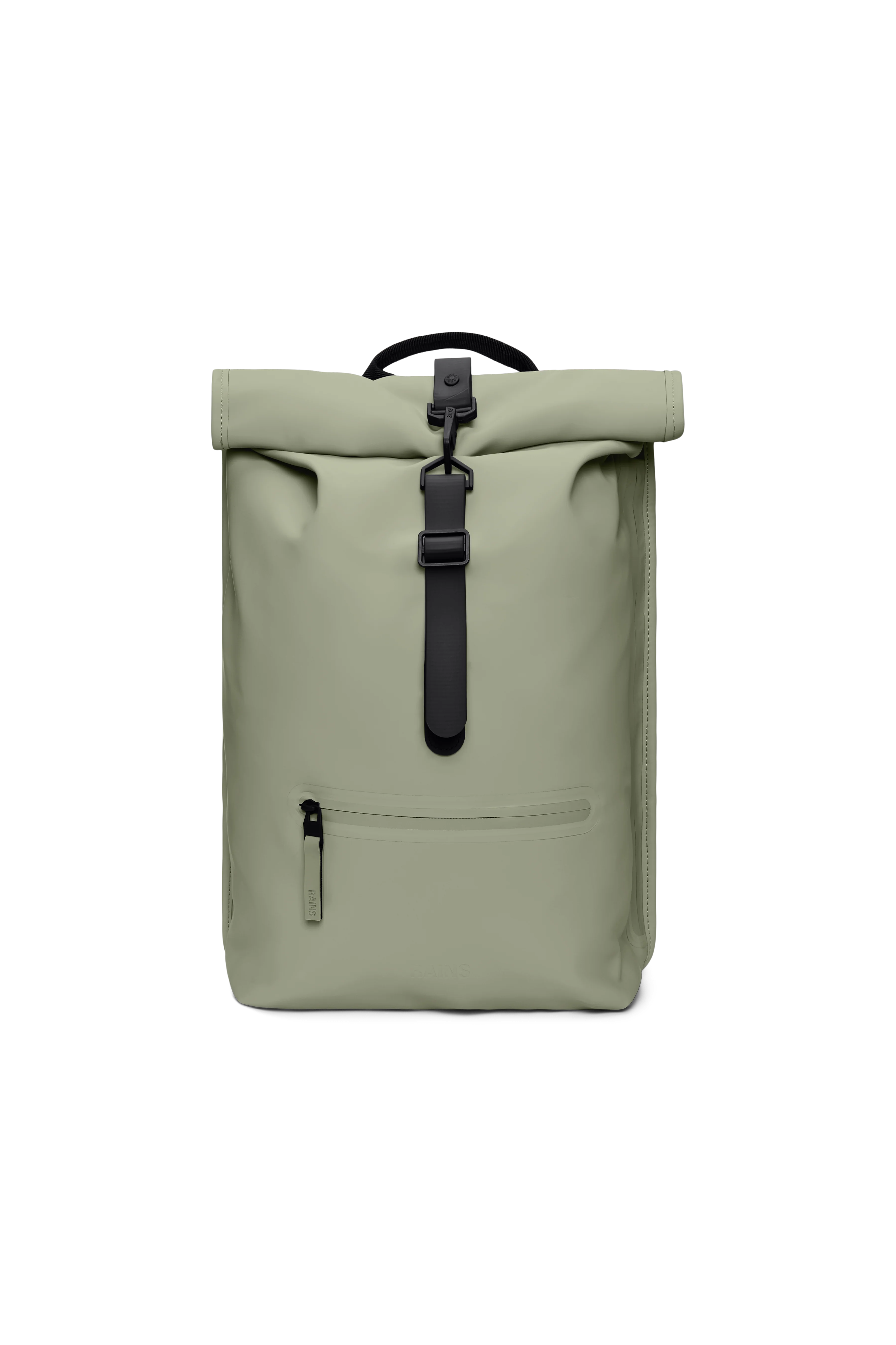 2025 Rolltop-rygsæk – Vandtæt urban rygsæk med roll-top-lukning. Siderum til laptop og sikker brystrem