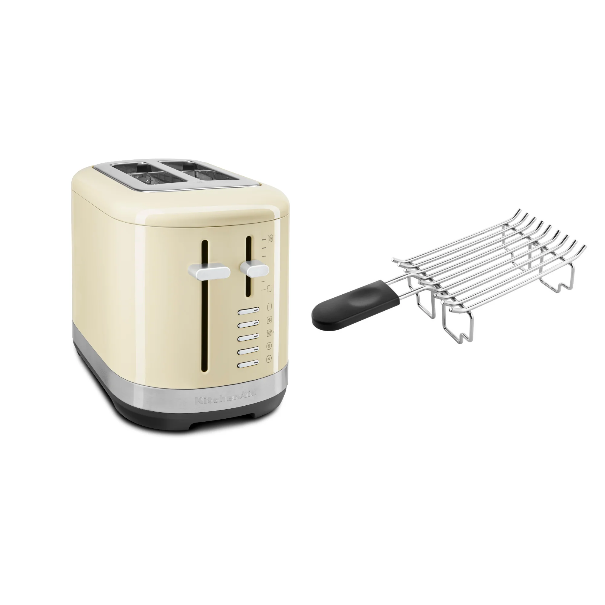 KitchenAid 2-teiliges Set 2025: Toaster + Brötchenhalter 5KMT2109