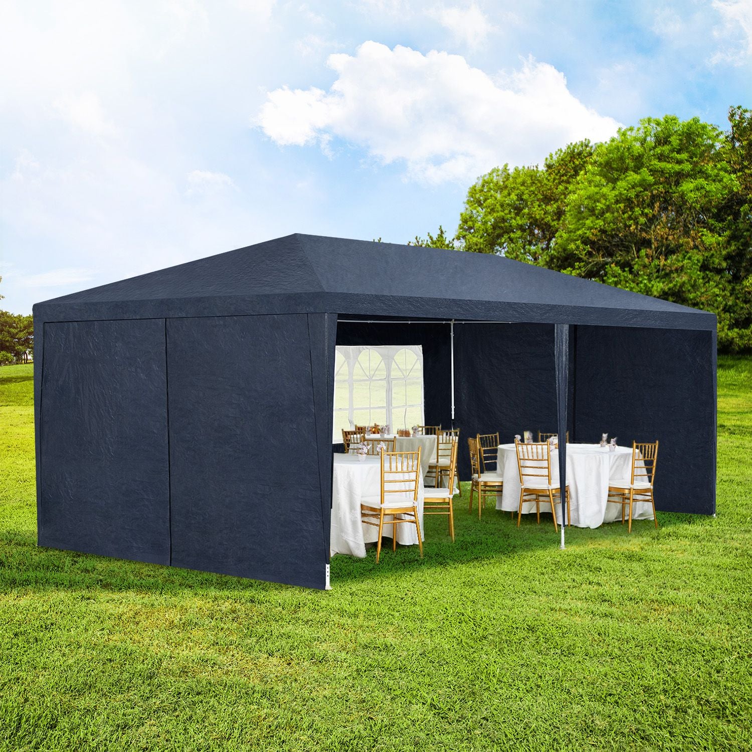 Partyzelt 2025, 3 x 6 m