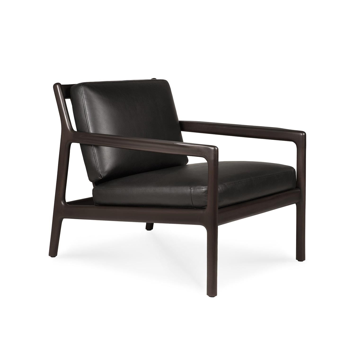 Sillón Jack - Cuero negro