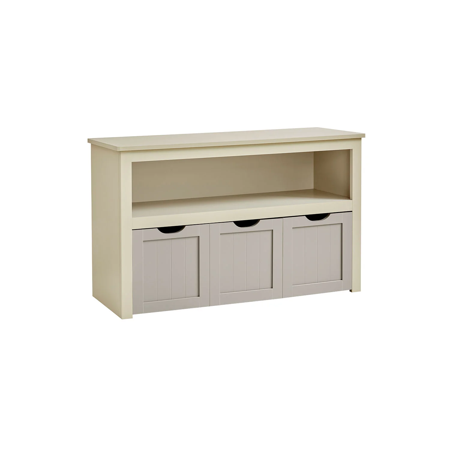 Børnelegetøjshylde hvid