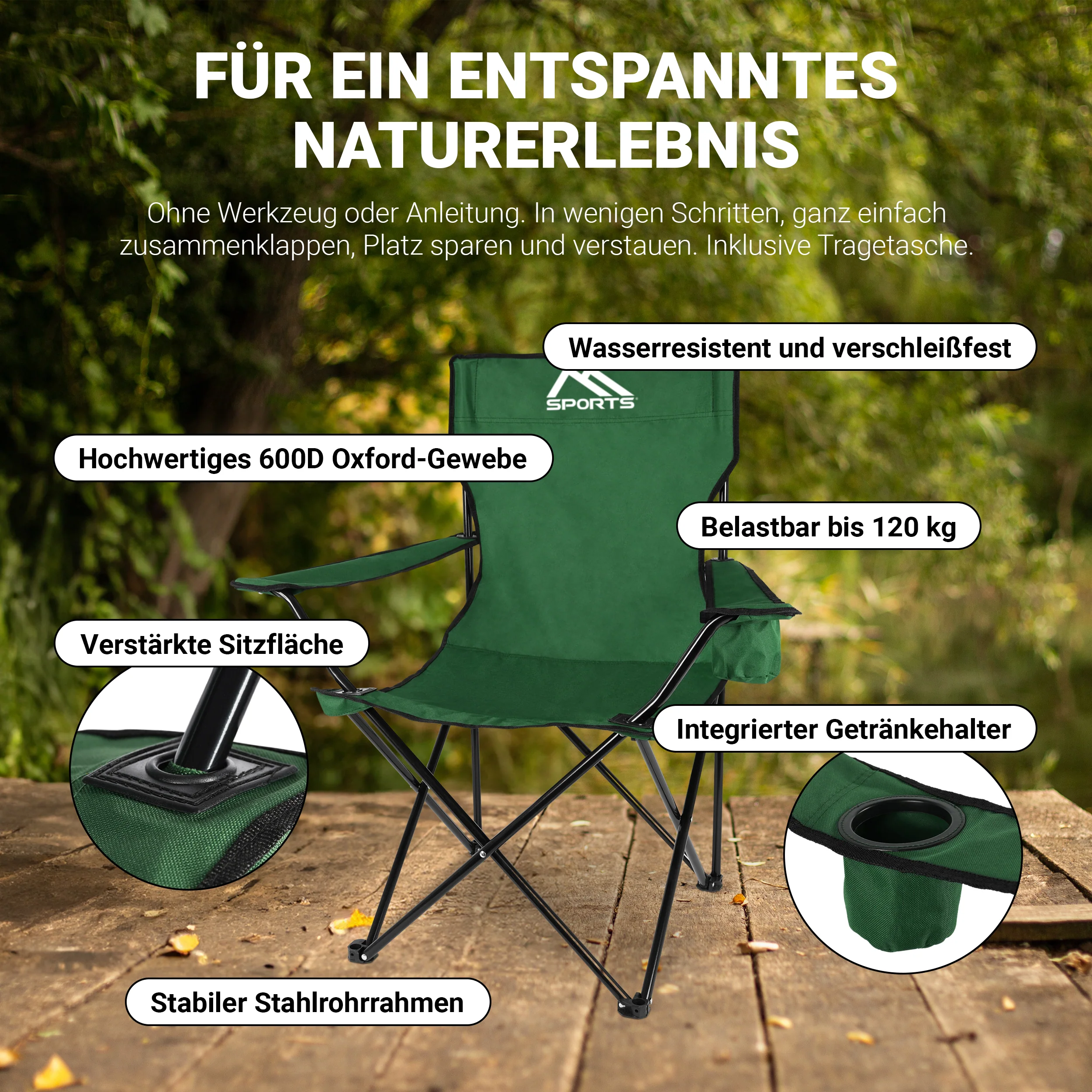 2025 Green Premium Camping-Set