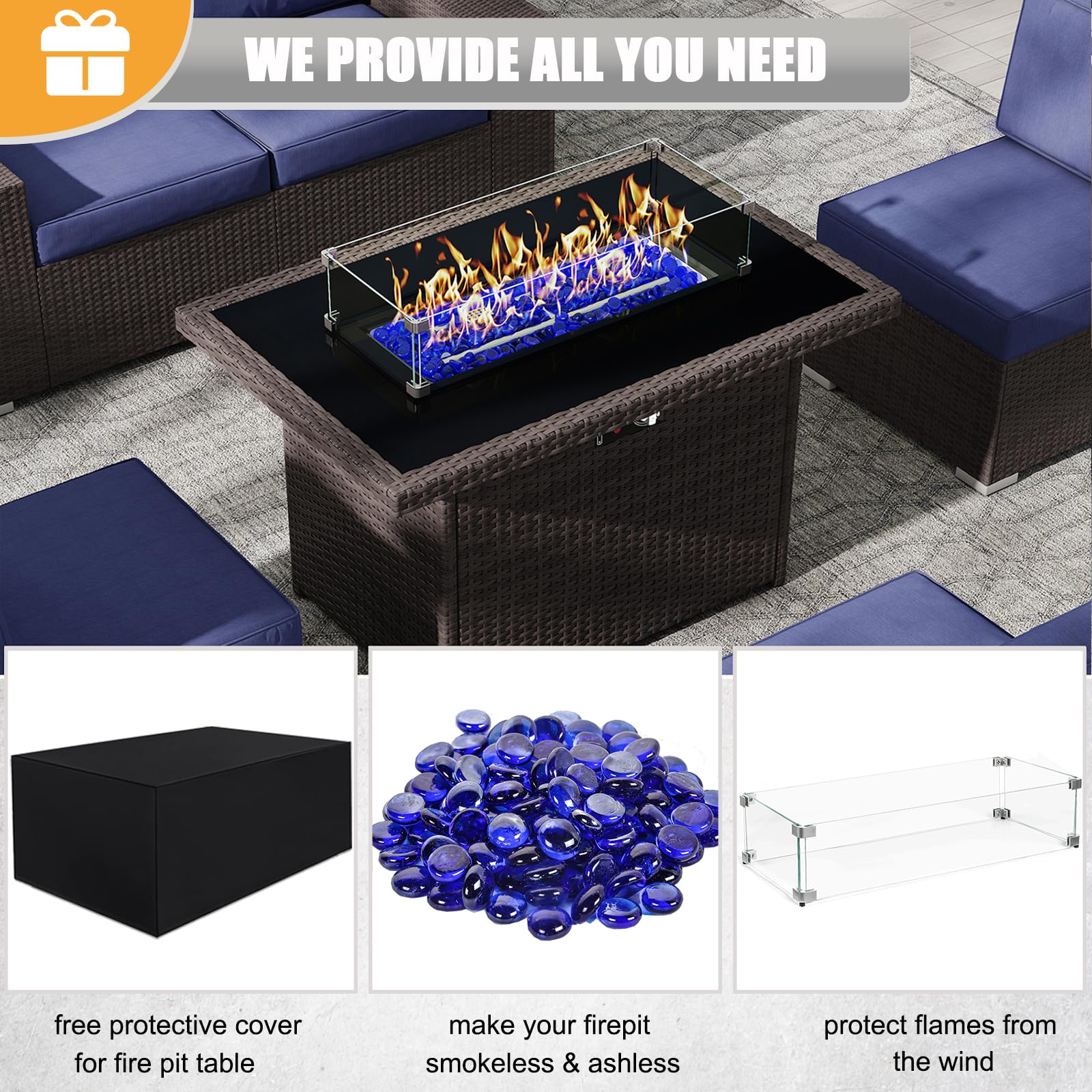 LayinSun udendørs sektionsmøbler til samtaler