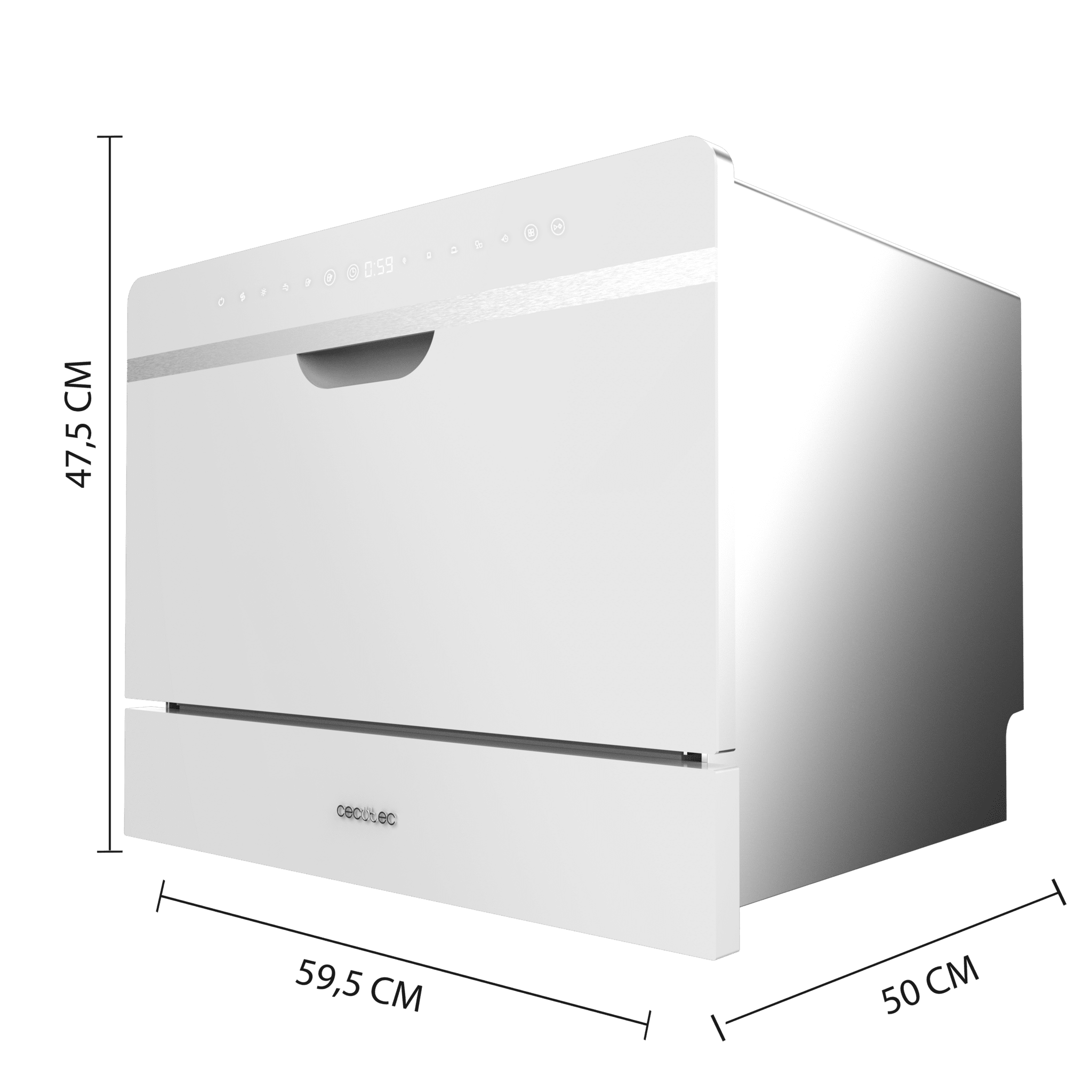 Bolero Aguazero 2500 S-BI Weißglas