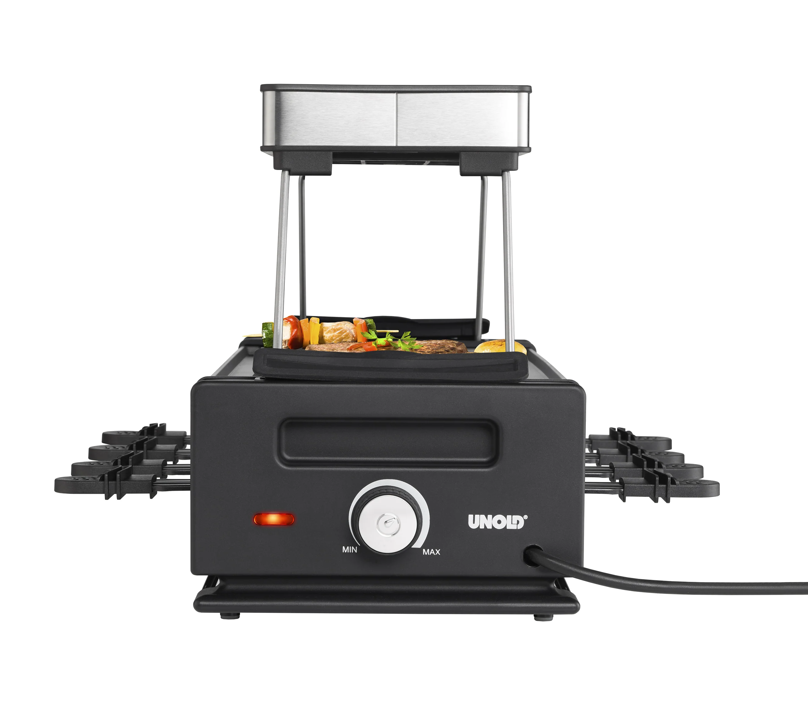 Raclette sans fumée 2025 avec livre de recettes – Raclette sans fumée grâce à une technologie sans fumée