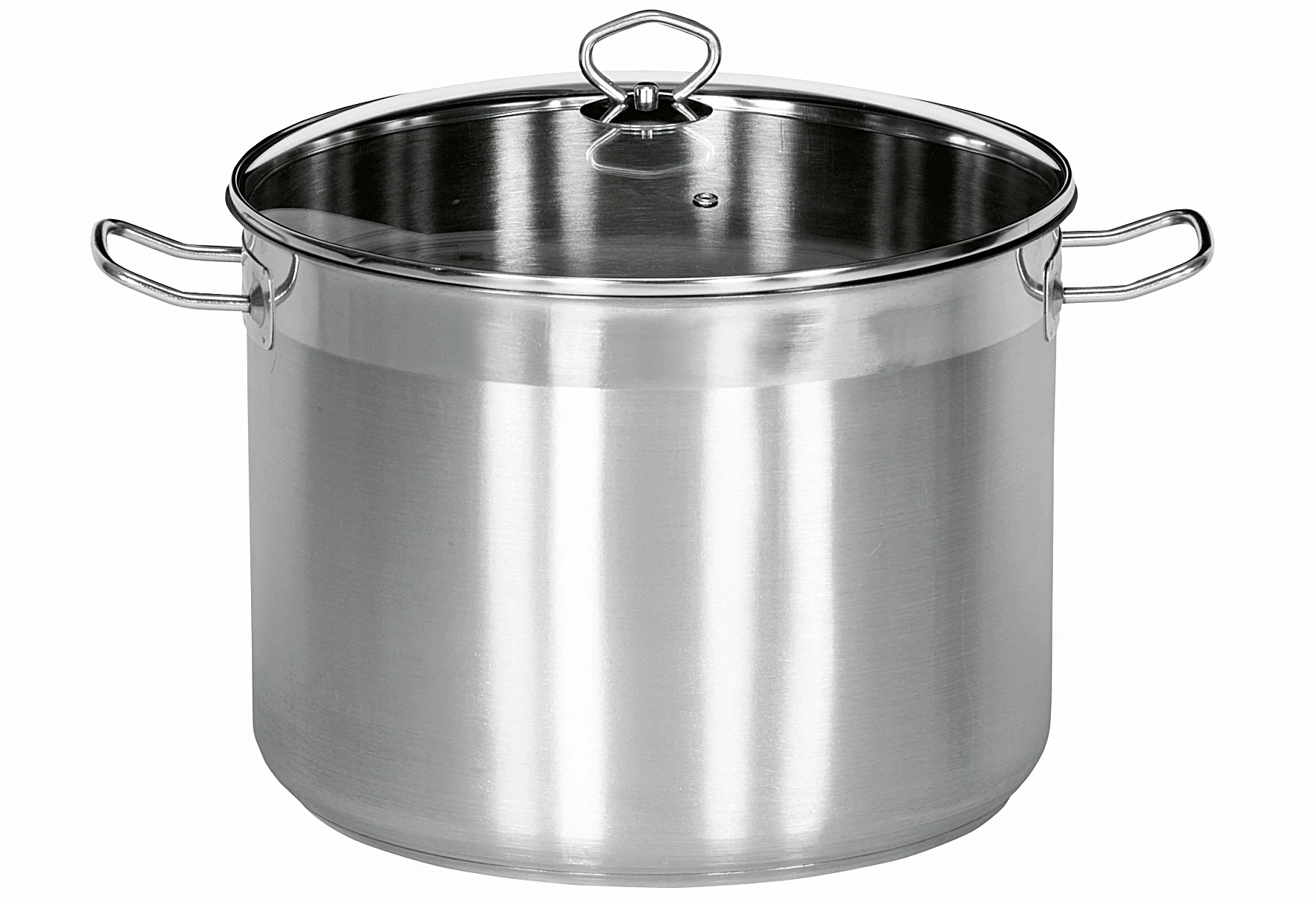 2025 Maxi 20L alsidig gryde i rustfrit stål med glaslåg