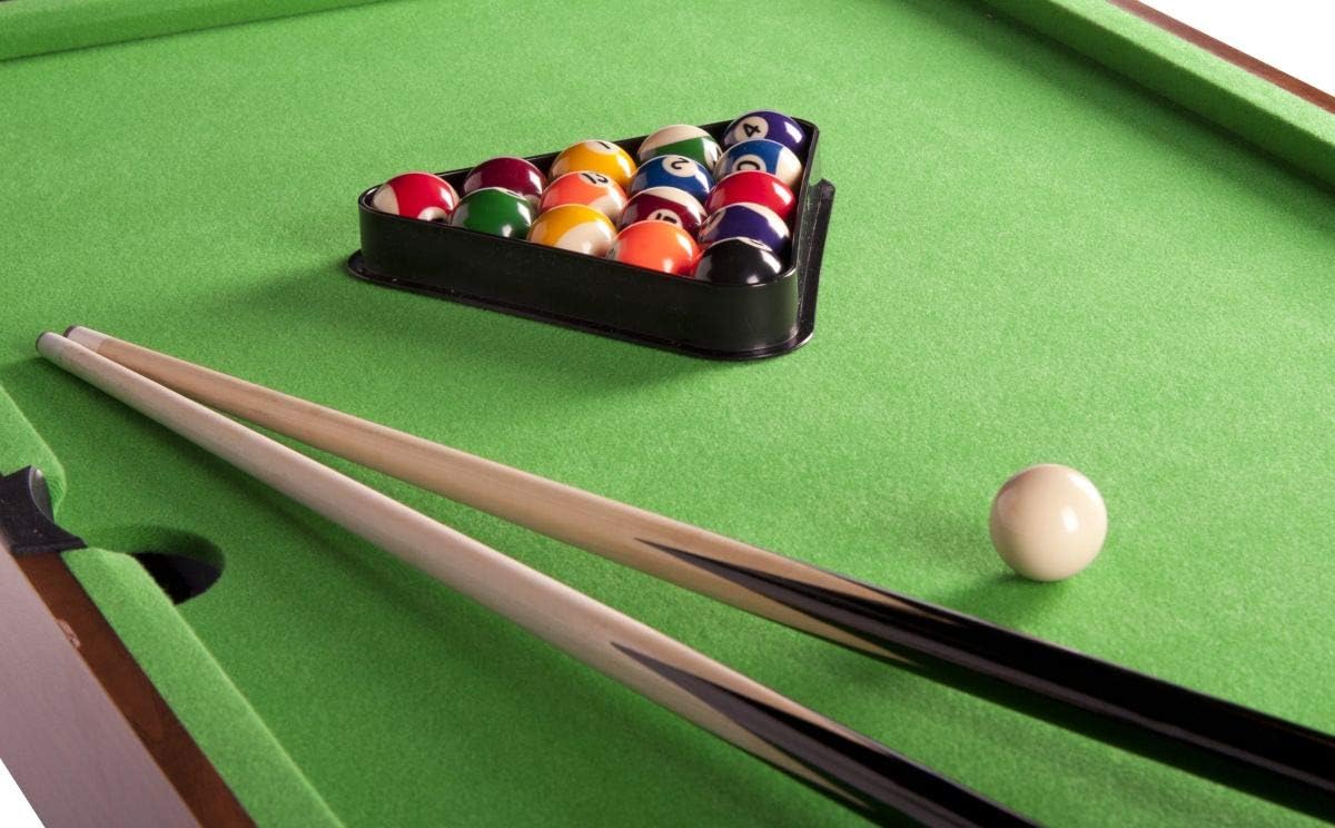 Leomark Spieltisch aus Holz für Kinder und Erwachsene | Spielspaß zu Hause oder auf Partys, Familienunterhaltung | Stabil, lehrreich und einfach aufzubauen