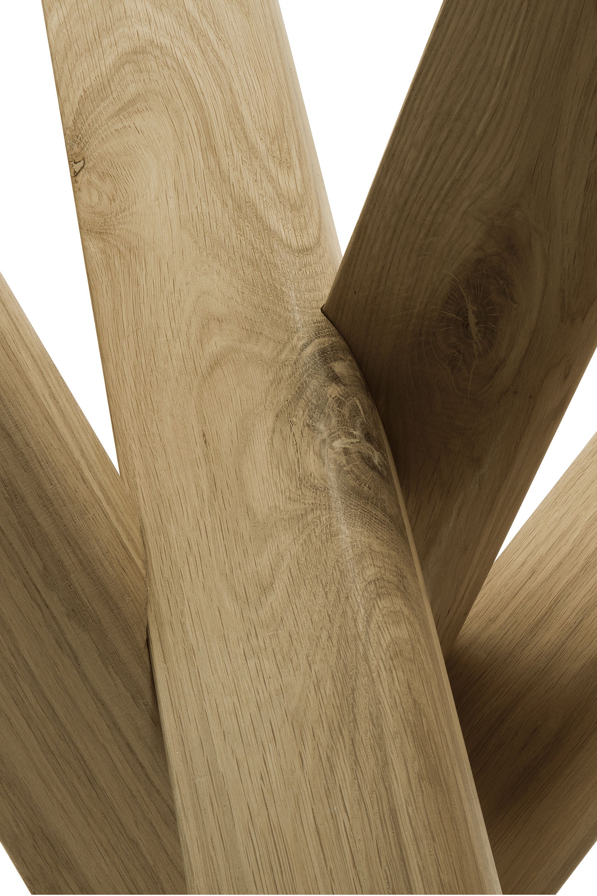 Mesa auxiliar Mikado - Roble