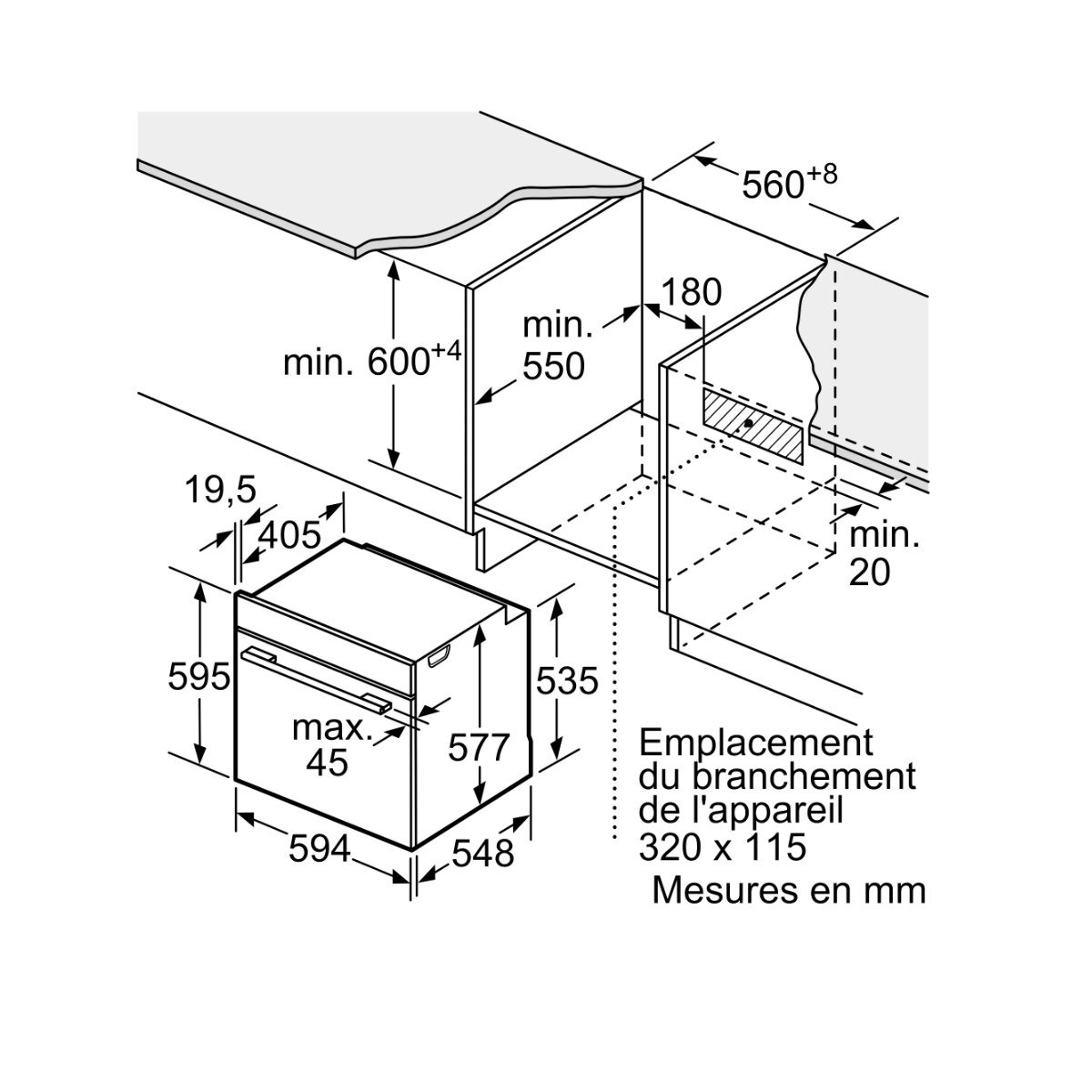 Siemens Einbau-Kombi-Backofen 67l Schwarz - HM776GKB1