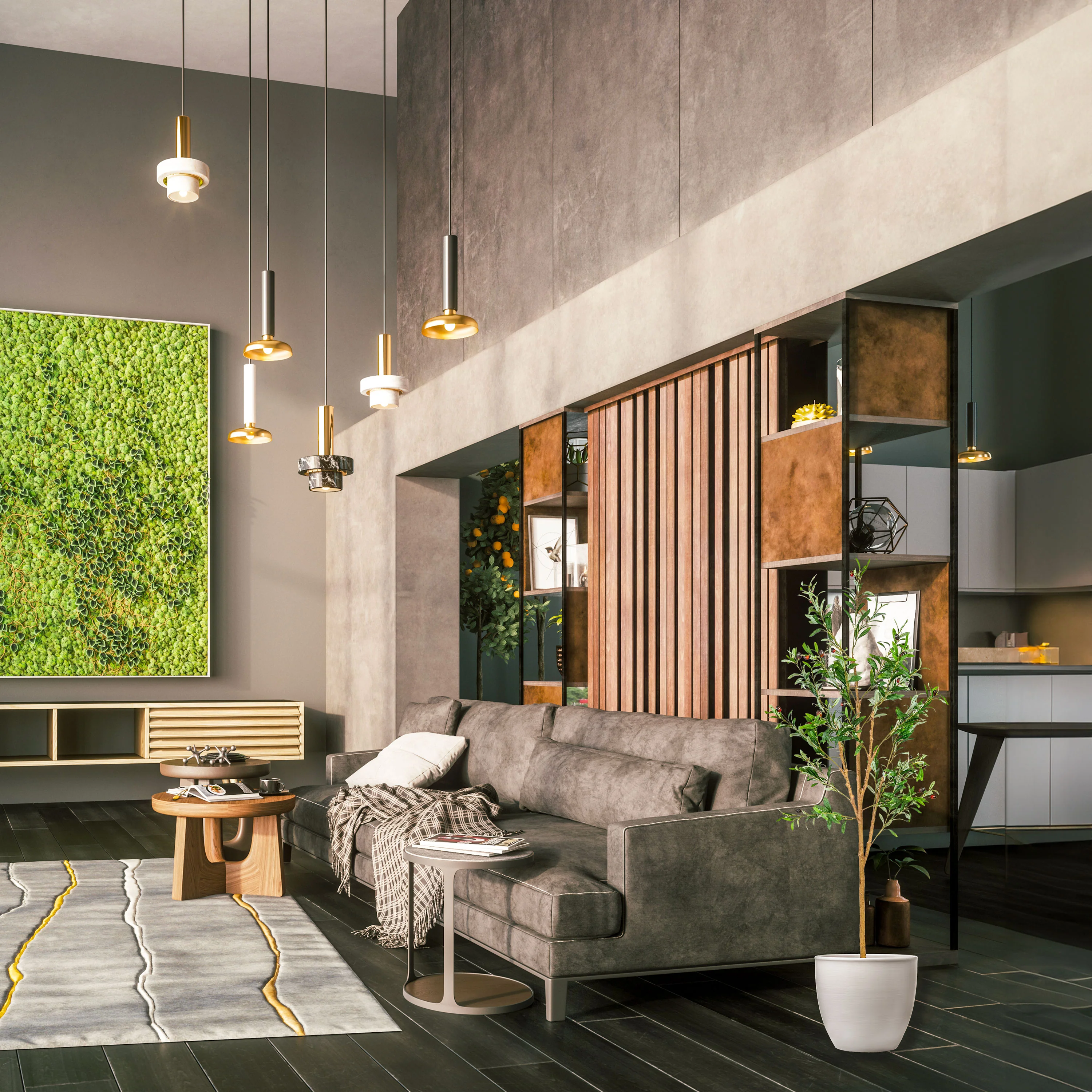 Olivier artificiel en pot 2025 avec feuilles en soie par Sunnydaze