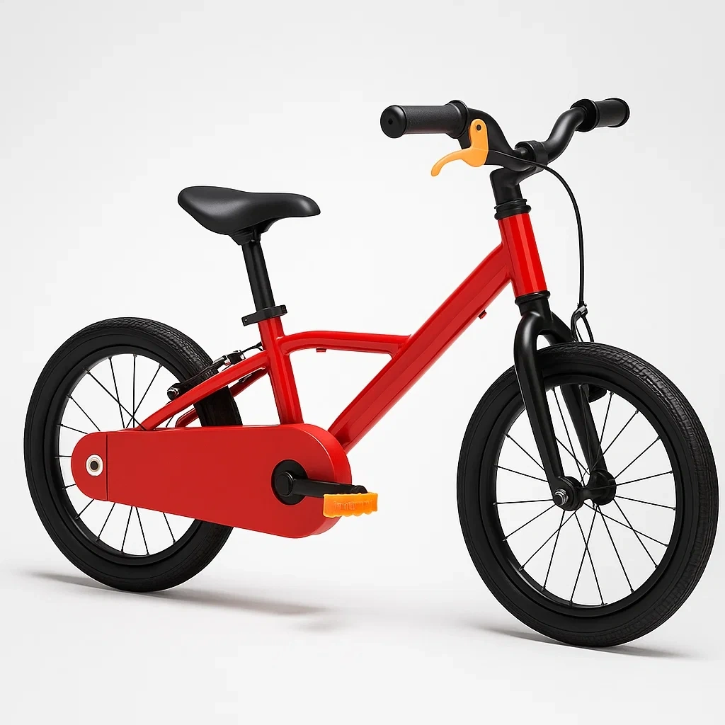 Vélo enfant 14 pouces rouge 3-5 ans - zEJlaVIo10YY
