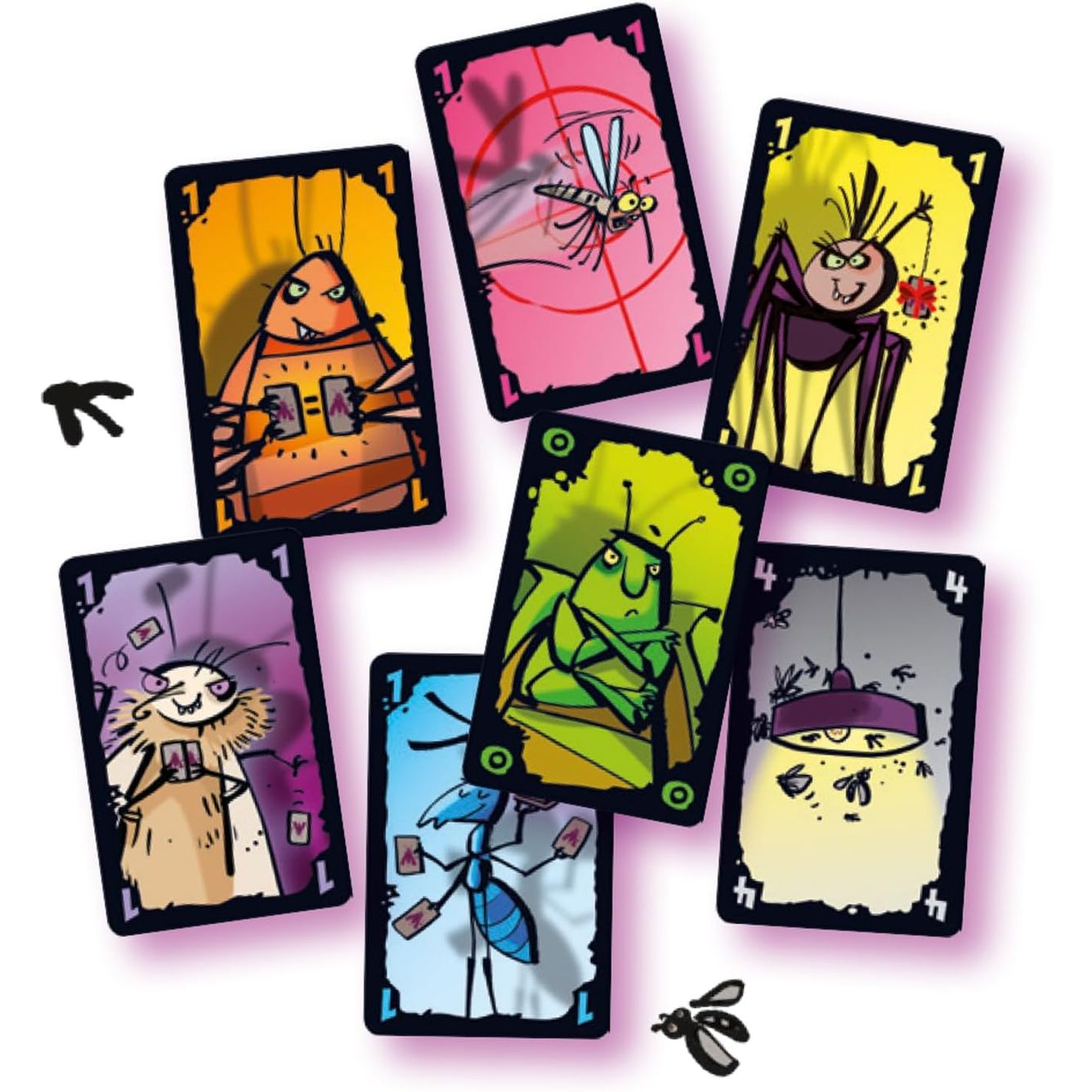 Schummelspiel, Kartenspiel, Brettspiel für Kinder, Partyspiel