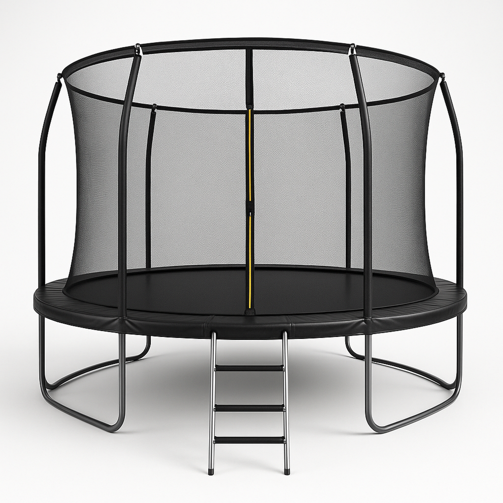Trampolines 366x366x260 cm noir KPKYype372uR