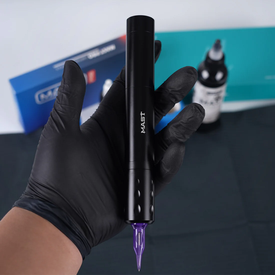 Mast Tour Fly Wireless Tattoo Machine Kit