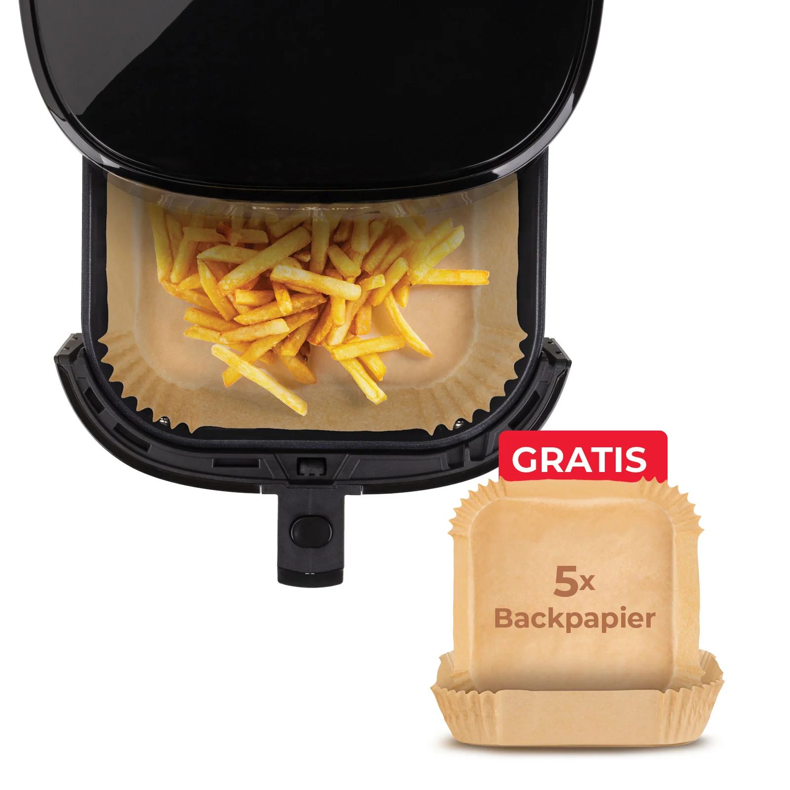 Rosmarino Infinity Vision XL Heißluftfritteuse (Modelljahr 2025) – 5 l