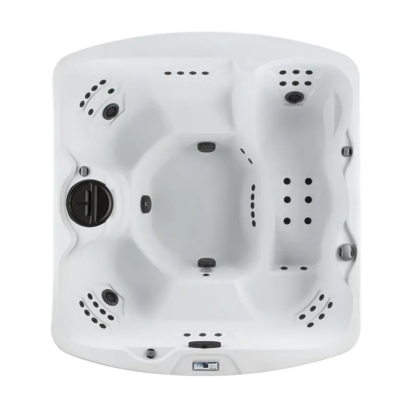 Lifesmart Spas Leganza Rektangulær Spa med Ozon til 6 Personer og 90 Dyser