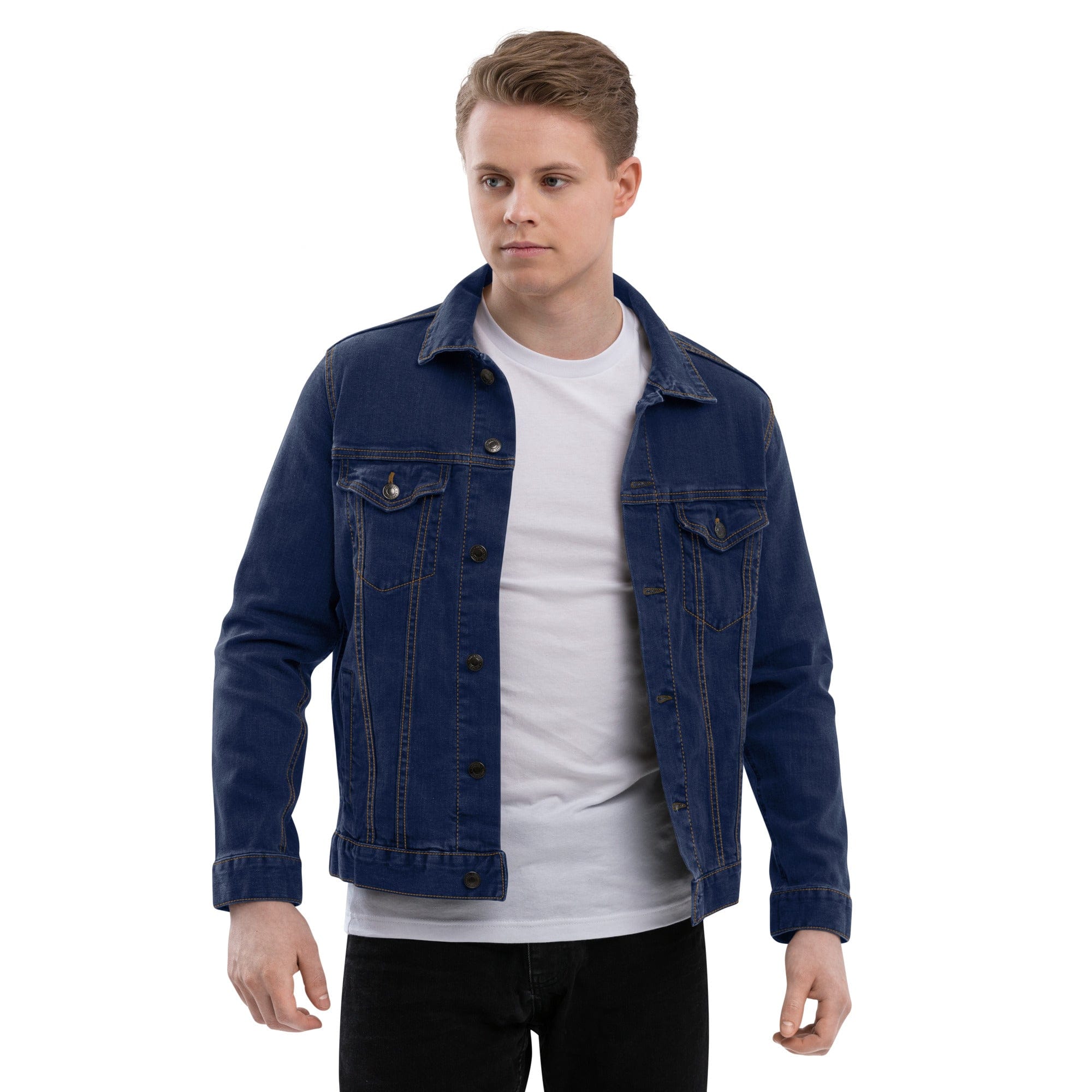 San Rocco Italia embroidered denim jacket - unisex