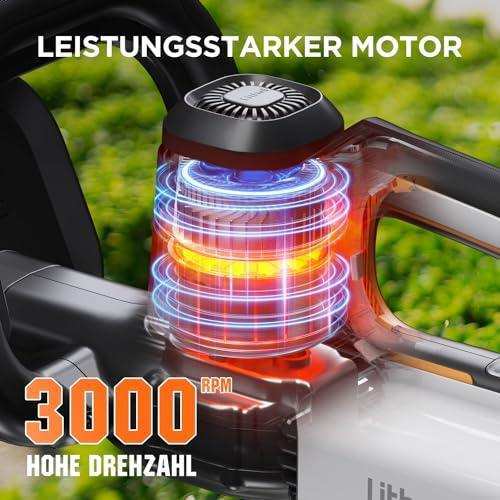 2025 Litheli U20 20V Akku-Heckenschere (ohne Akku)