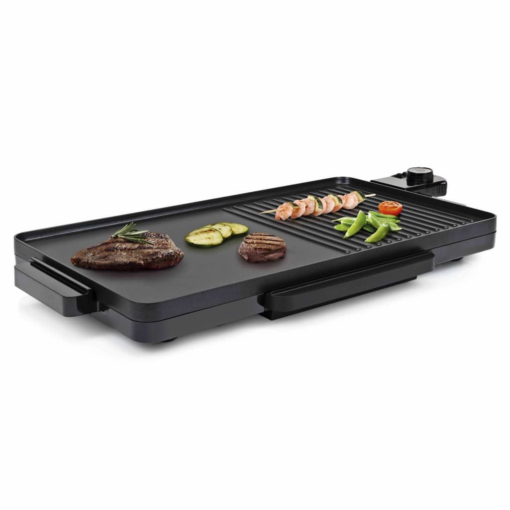 Tristar 2-in-1 Elektrogrill/Grillfunktion/Kocher, 2000 W, Schwarz, 49 x 27 cm