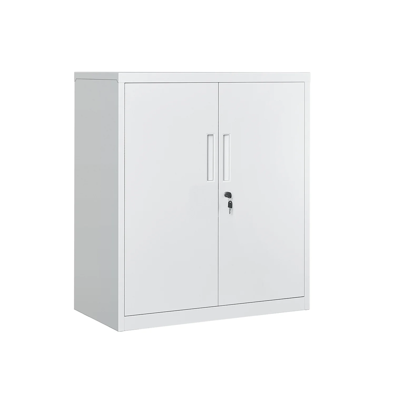 Kontorskab med opbevaringshylder og dobbeltdøre