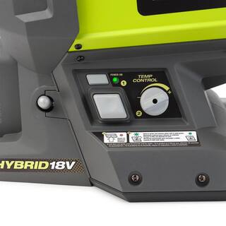 2025 RYOBI ONE+ 18V batteridrevet propangas-hybridvarmer (kun værktøj)