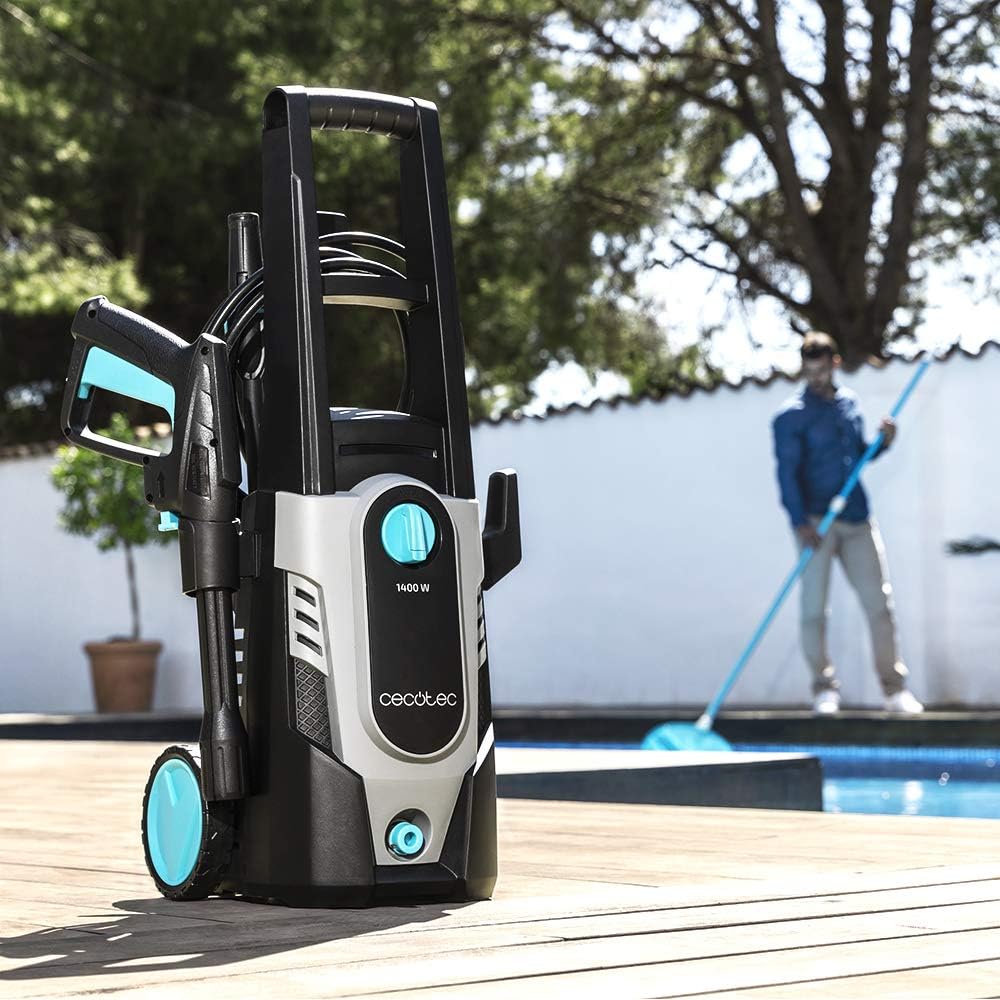 Cecotec HydroBoost 2400 AdvanceClean højtryksrenser. 2400W, Hjem, Have eller Bil, Flowhastighed på 480l/t, 180 trykbarer, Aluminiumpumpe, Aktionsradius 14 m