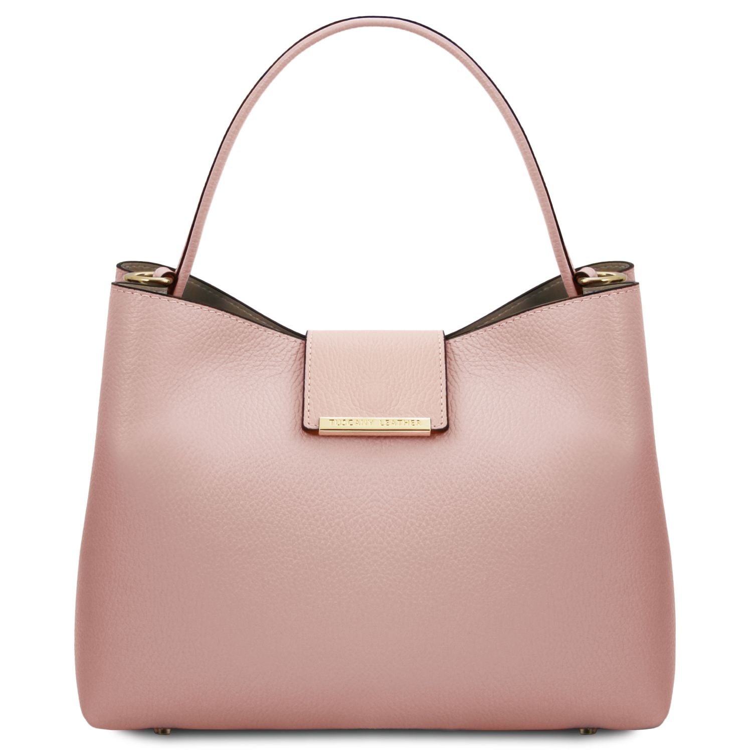 Clio - Pebbled leather bucket bag | TL142356