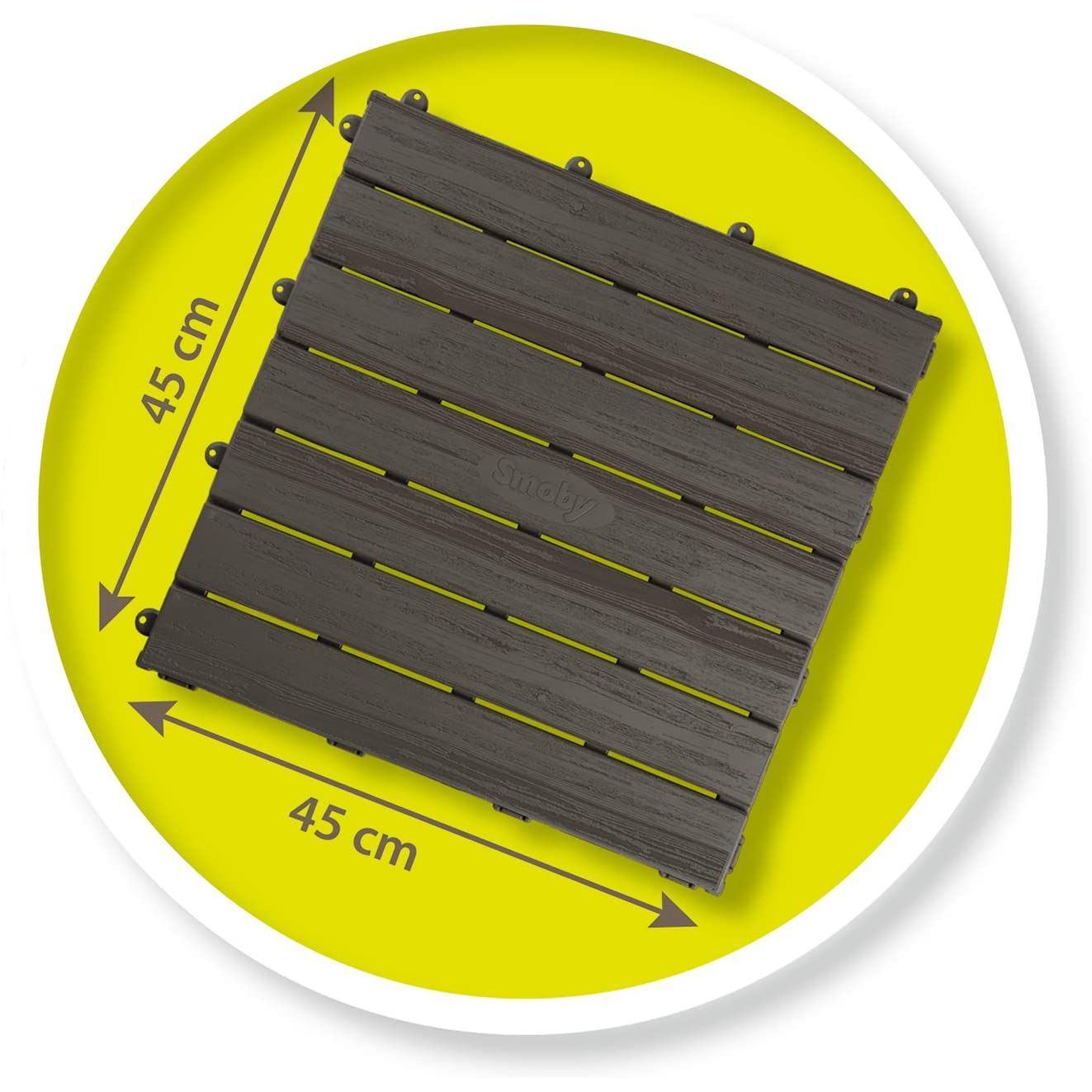 Smoby – Set mit 6 Bodenfliesen 45x45 cm / Artikelnummer 810907