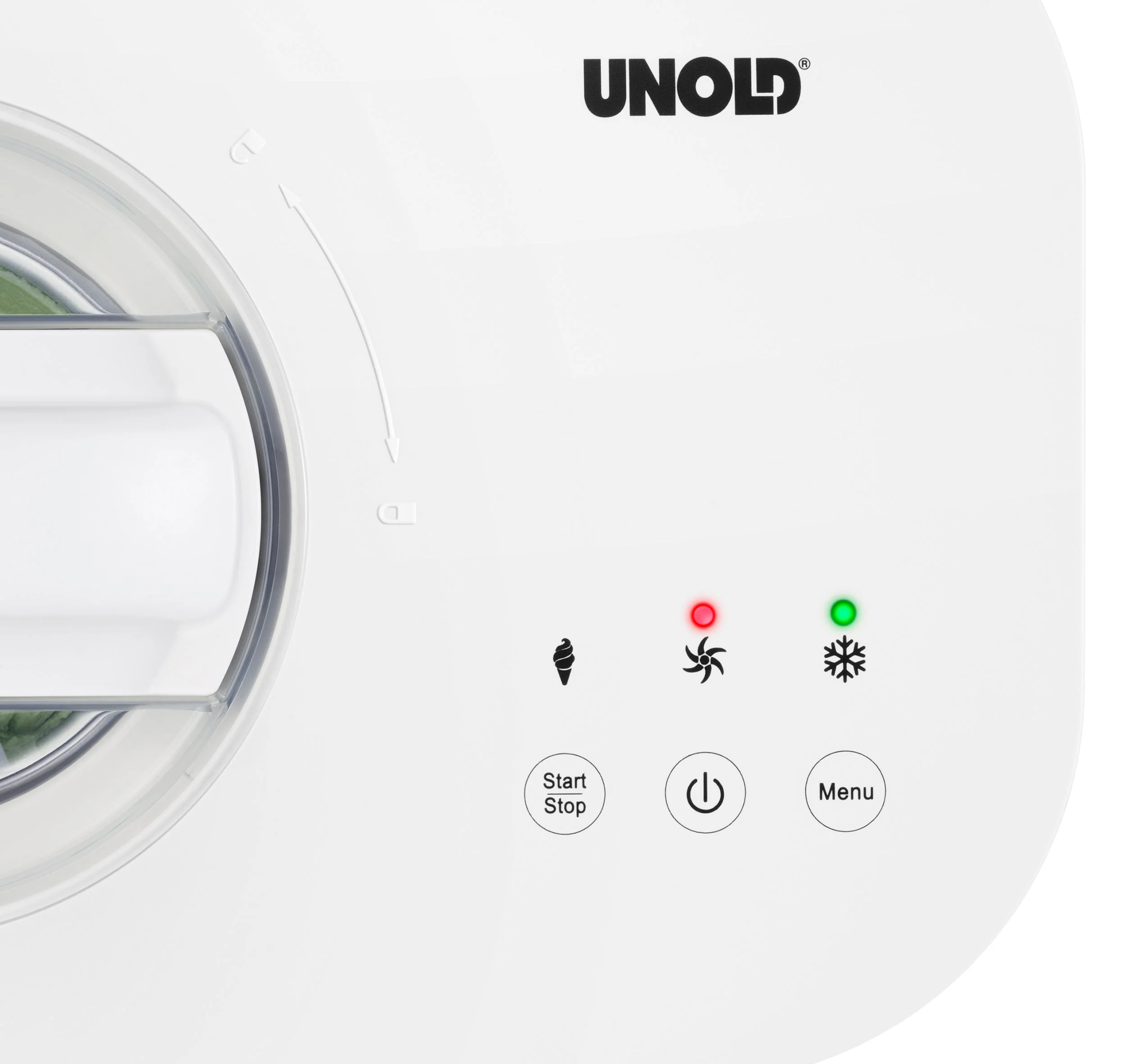 2025 Snesorbetmaskine med opskriftsbog 1 L