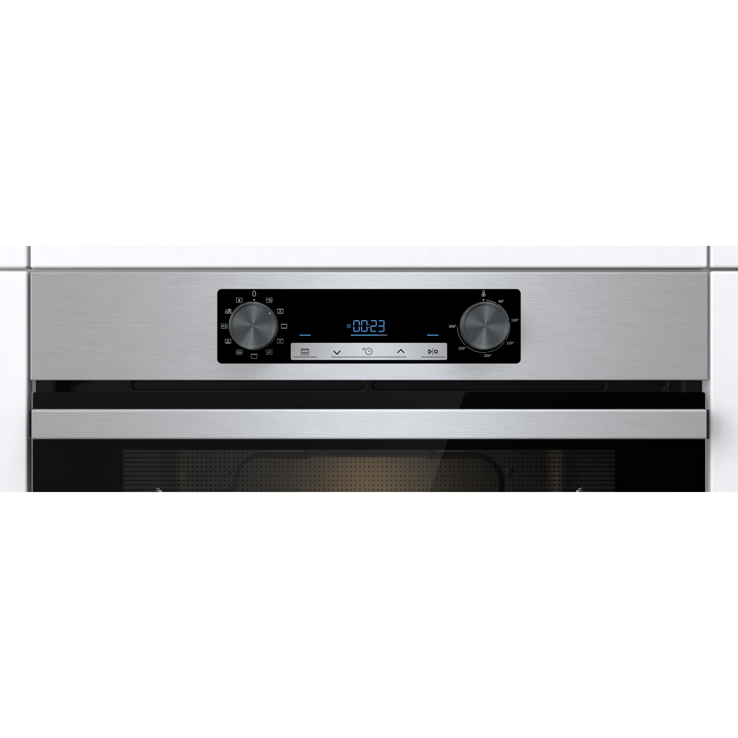 Hisense BI62216AX Multifunktionsbackofen, 2,5 kW, 77 l, Klapptür, 11 Kochfunktionen, Energieeffizienzklasse A – Edelstahl