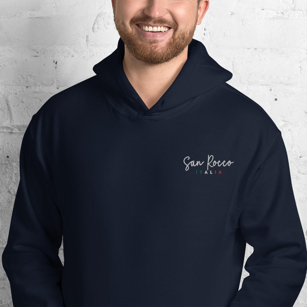 San Rocco Italia Embroidered Logo Unisex Hoodie