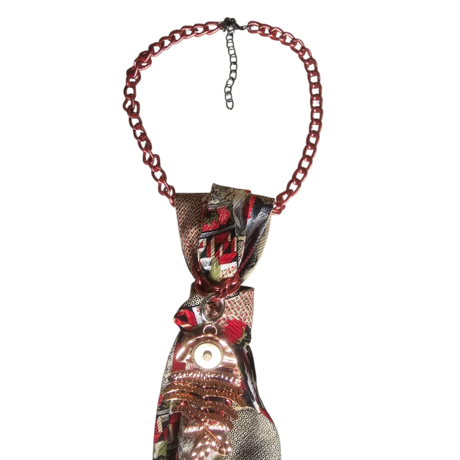 Rose Gold 4-in-1 Jeweled Tie