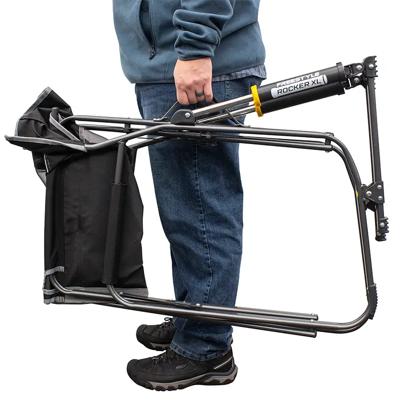 2025 Freestyle Rocker XL™ gyngestol – Ekstra stor komfort med fjederteknologi. 180 kg kapacitet