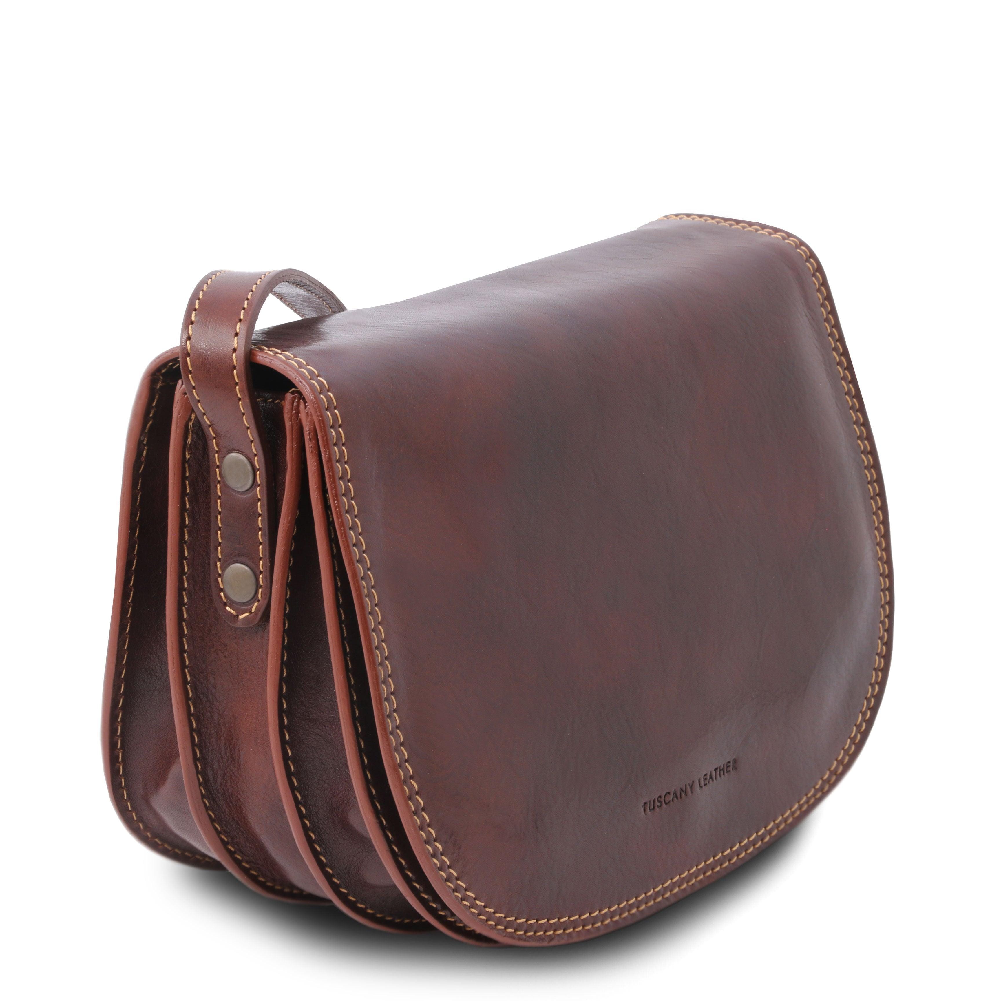 Isabella - leather saddle bag | TL9031