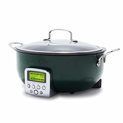 2025 GreenPan Essential elektrisk wokgryde. Tåler opvaskemaskine.