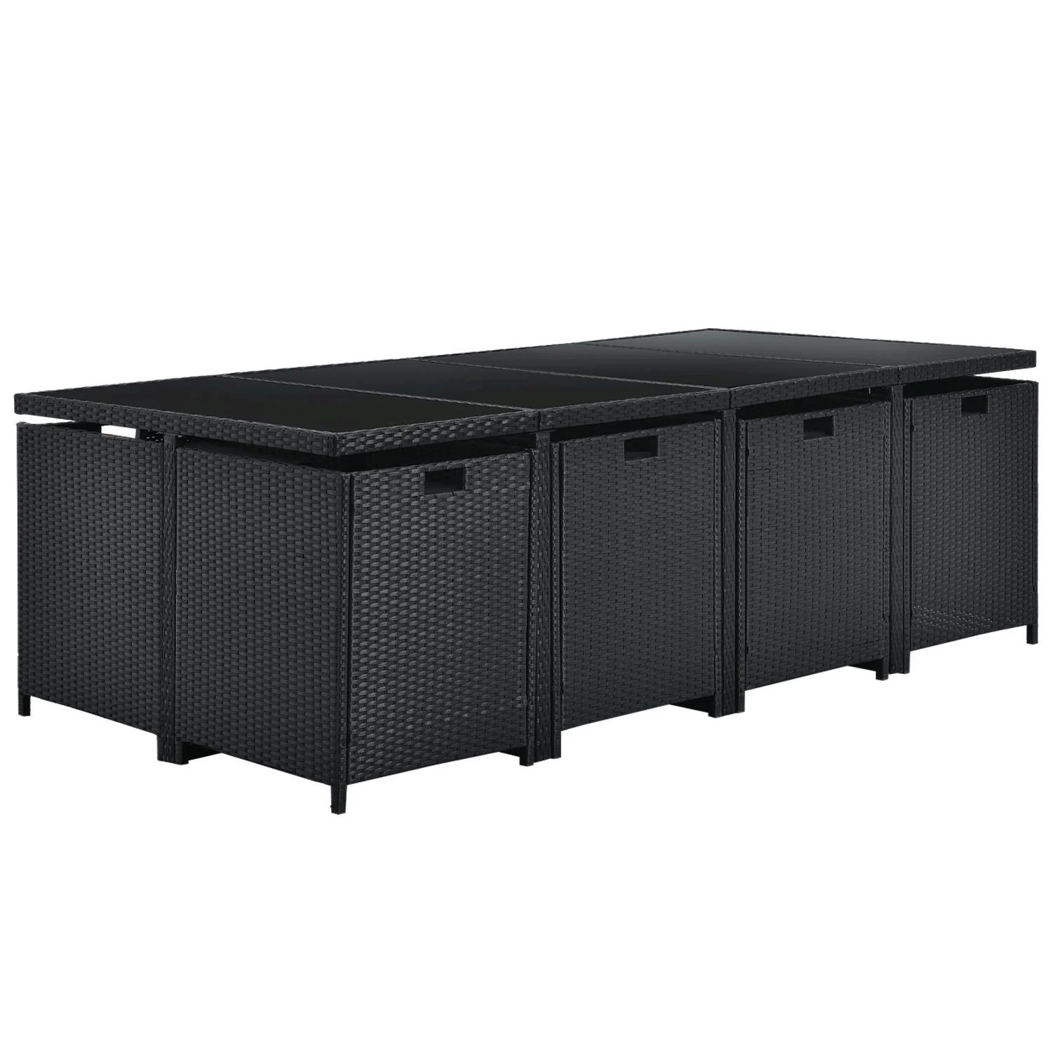 Ensemble de salon Baracoa L en polyrotin 2025