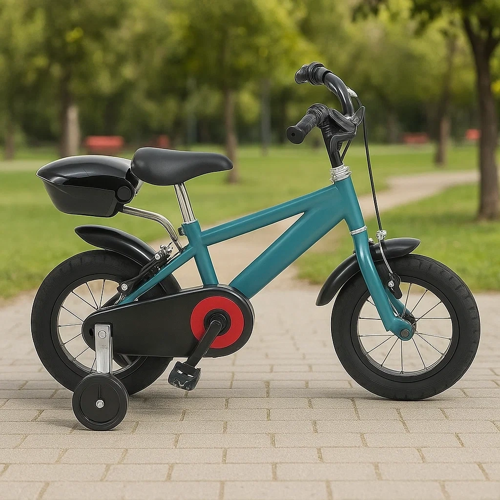 Vélo enfant 12 pouces, bleu/noir, convient aux enfants de 3 à 5 ans - whypUTJMt4YW