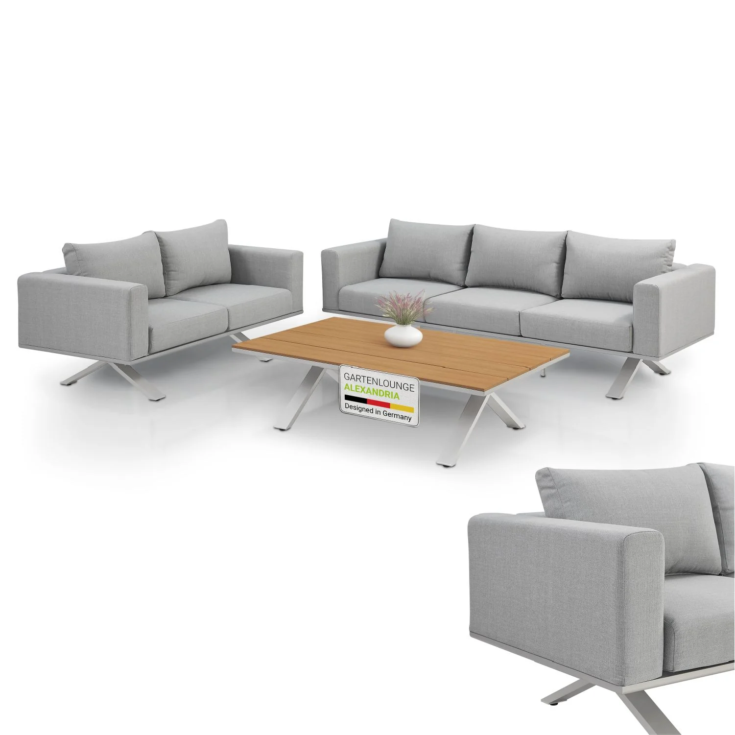 Ensemble de mobilier de jardin haut de gamme Alexandria 2025