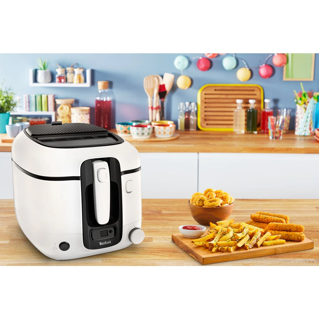 2025 Tefal Super Uno FR314030 Weiße Fritteuse