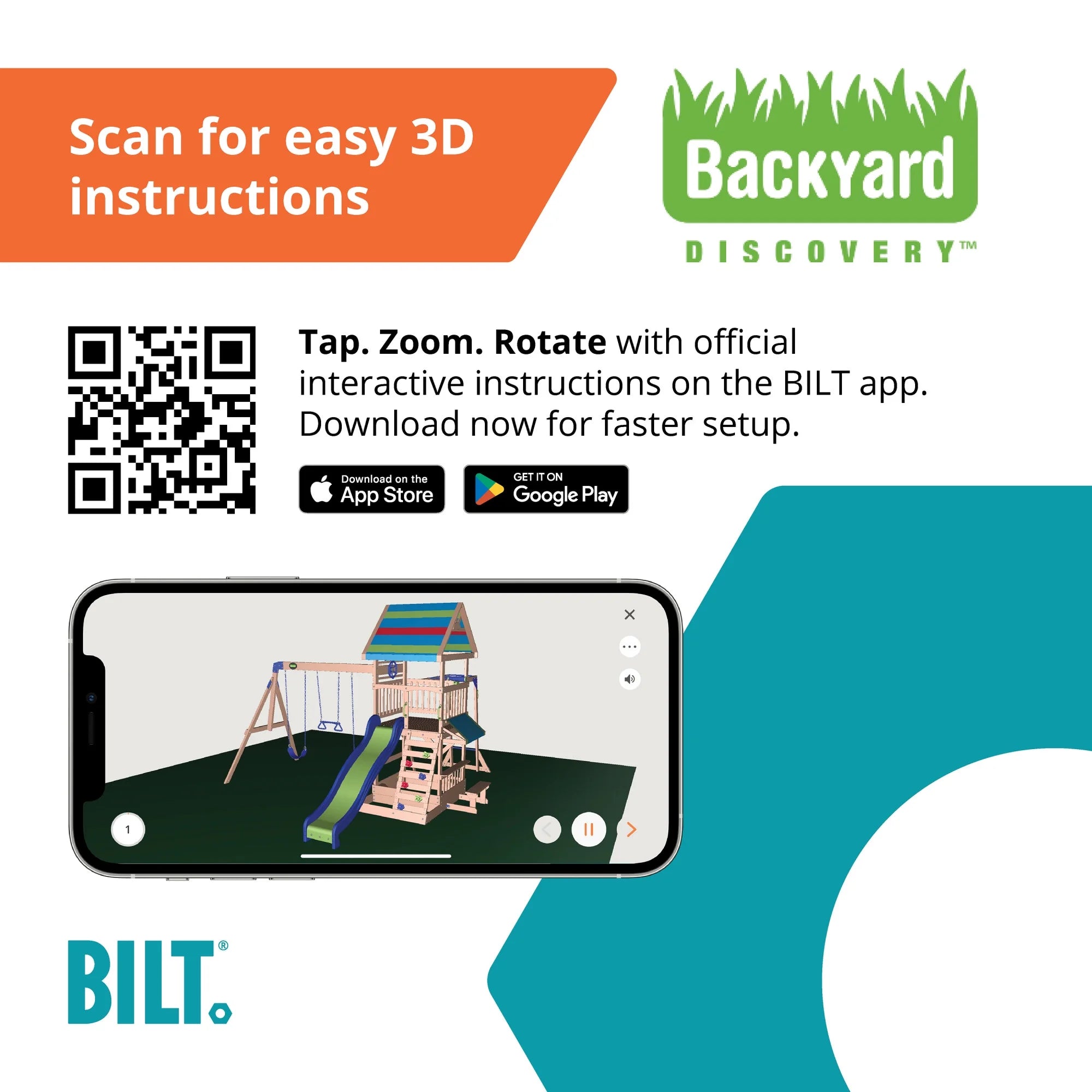 Backyard Discovery Beach Front Børnegynge