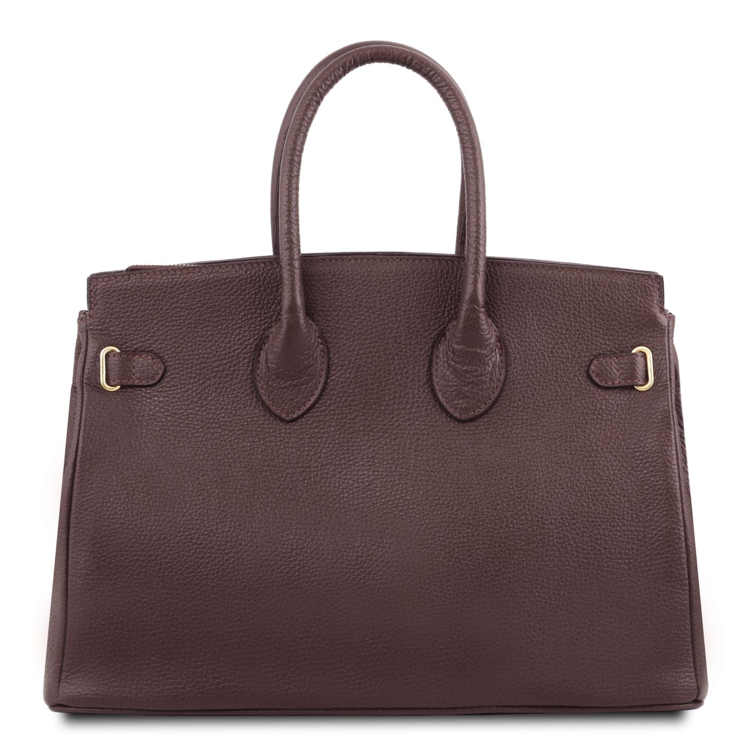 TL Bag - Leather handbag with golden hardware | TL141529