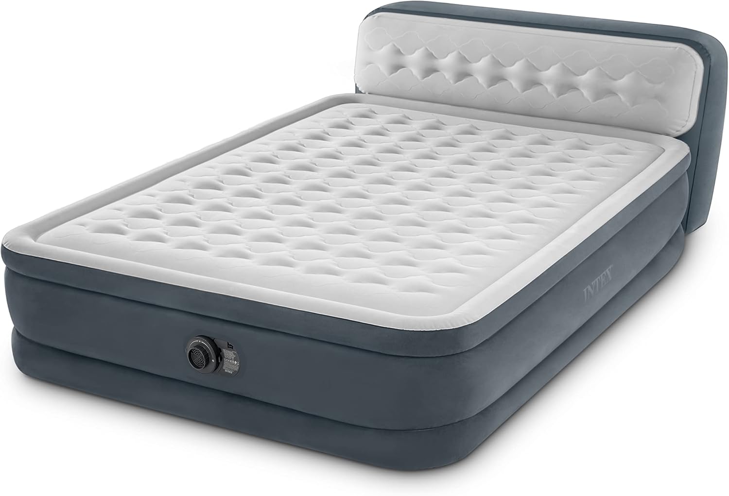 Intex 64428NP – Matelas gonflable ultra moelleux pour 2 personnes avec Fiber-Tech