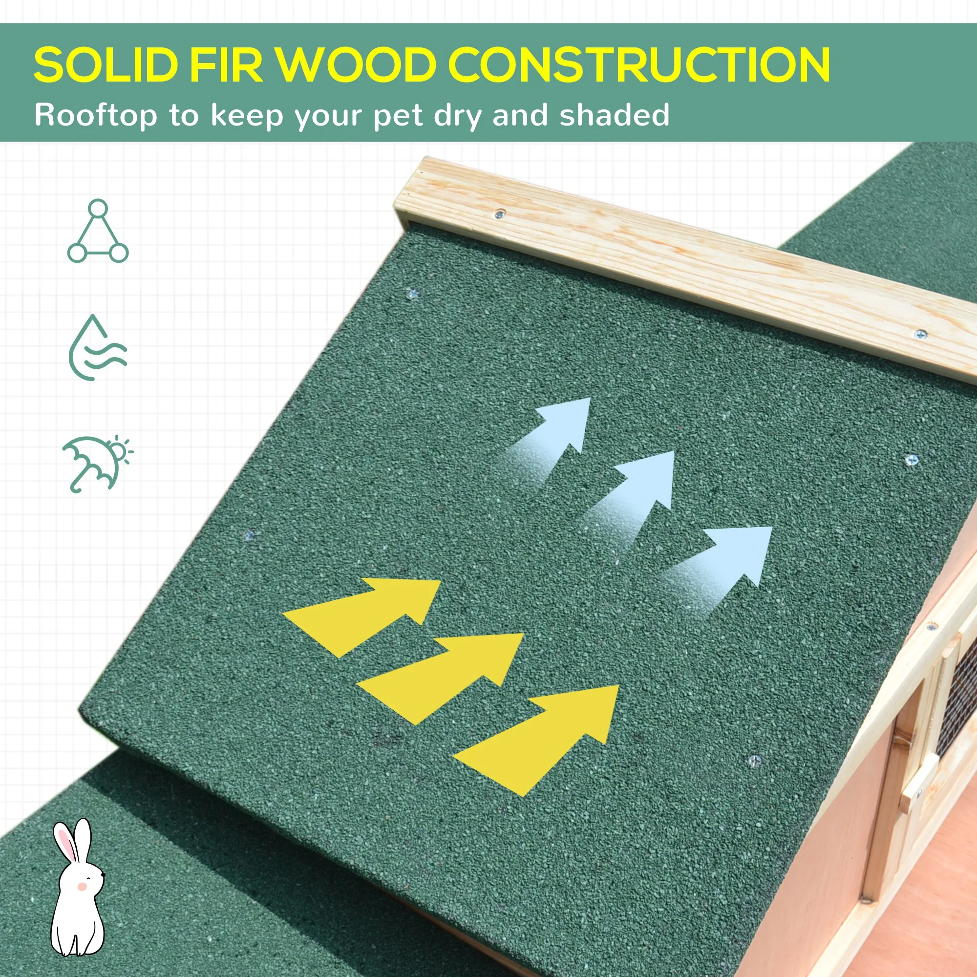 2025 PawHut Deluxe Kaninbur