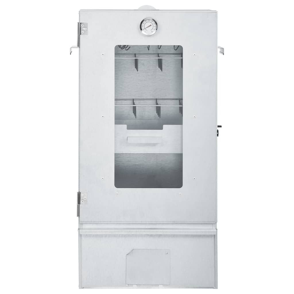 Four fumoir pour barbecue Vidaxl avec générateur de fumée froide en acier galvanisé