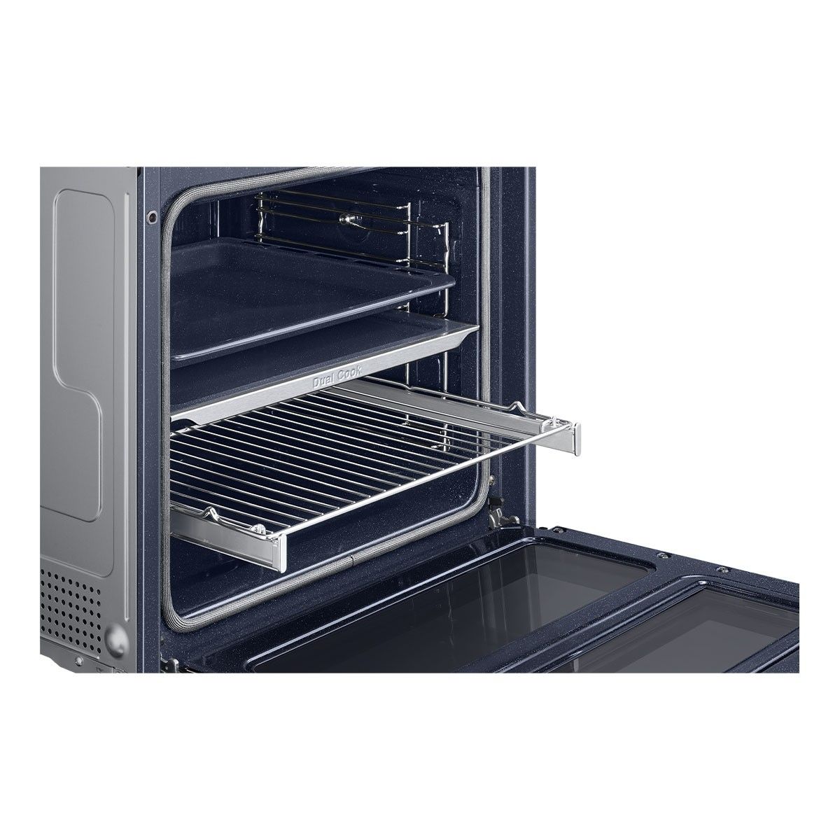 Samsung Einbaubackofen 1600 W 76 l Schwarz (nv7b4550vas/u3)