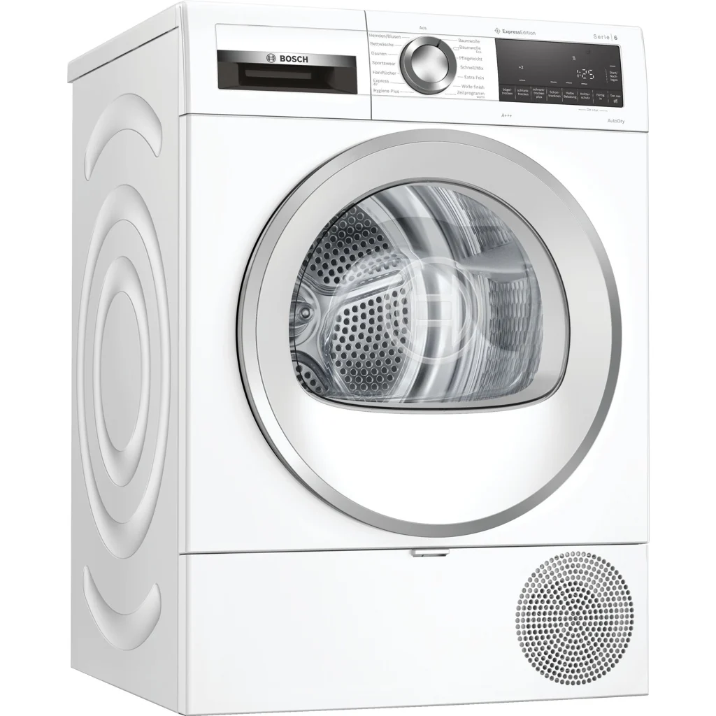 2025 Bosch Series 6 Express Varmepumpetørretumbler WQG233DH0