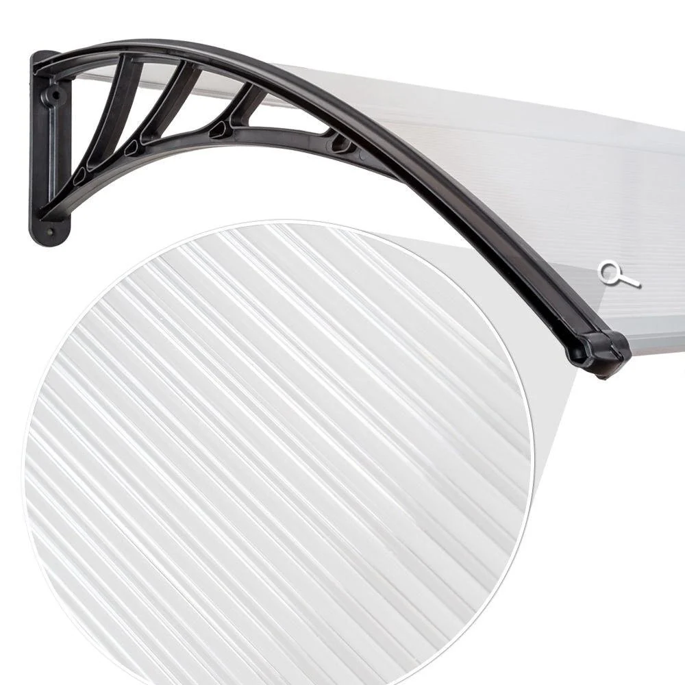 2025 Moderne døråbning og haveskur i polycarbonat, 150 cm. Hurtig og nem montering.